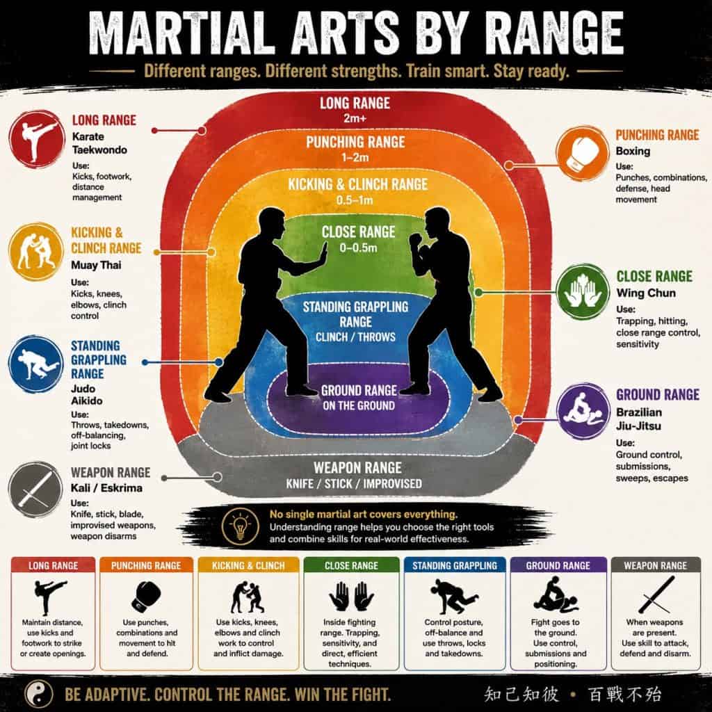 types of martial arts